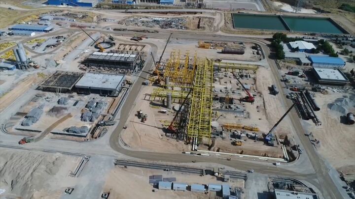 پیشرفت 35درصدی پیشرفته‌ترین کارخانه پودر کریستال ملامین کشور