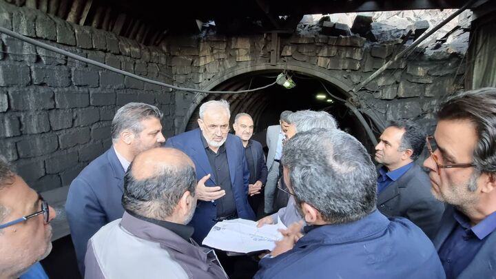 پیام تسلیت وزیر صمت به‌مناسب حادثه تلخ ریزش معدن رزمجاه غربی روستای طزره 